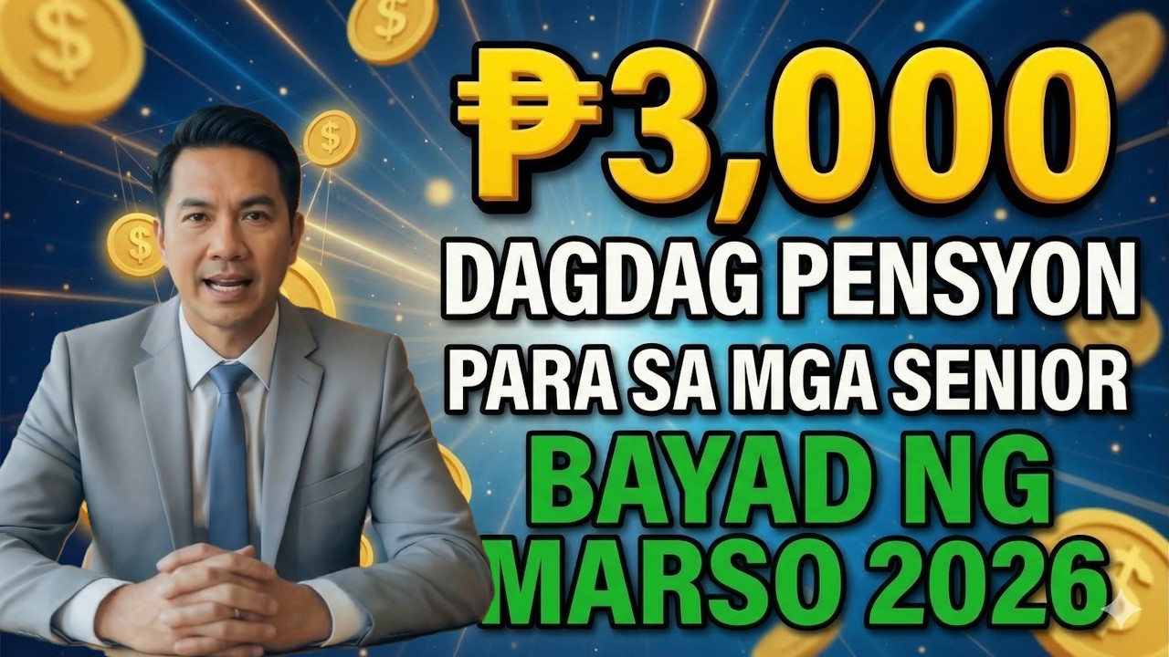 ₱3,000 Pension Add On Kasama sa March 2026 Payment Cycle