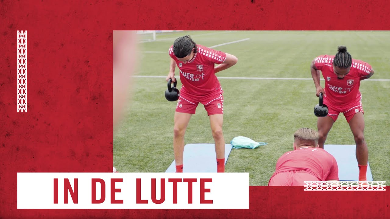 IN DE LUTTE | Krachttraining en voetvolley 🏋️