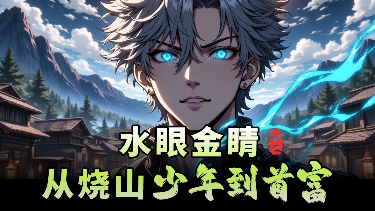 水眼金睛：从烧山少年到首富|一场意外山火让他双眼重伤，却意外获得遇水可透视的异能；为偿还巨额赔偿，少年下江捕鱼、入山采药、掘地寻宝，从负债累累到逆袭首富！