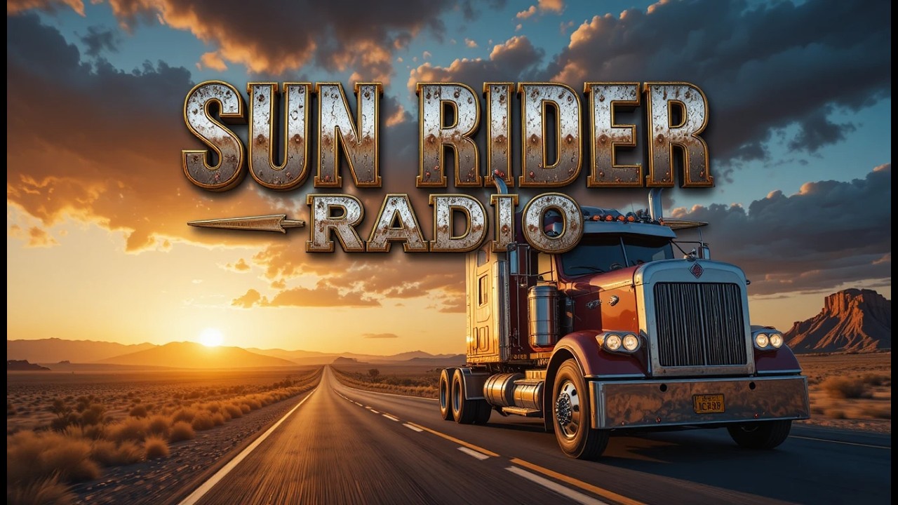 Sun Rider Radio | Loud Guitars & Open Roads | Highway Rock for Truckers