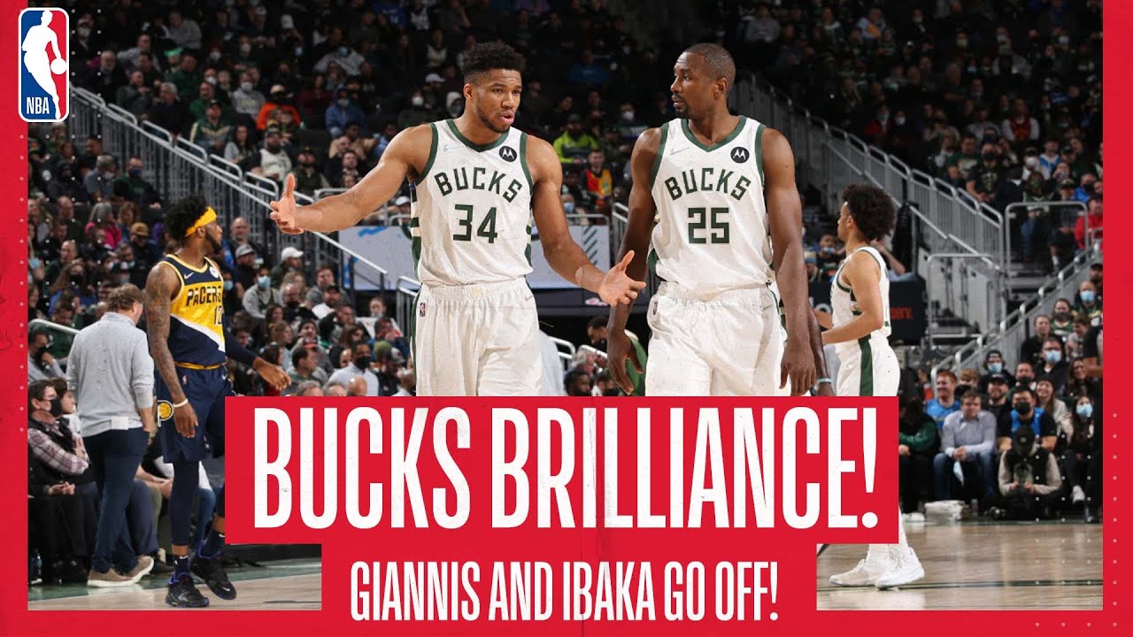 📊 Giannis and Ibaka COMBINE for HUGE 53 POINTS in dominant win for the Bucks @ OKC | HIGHLIGHTS 👏