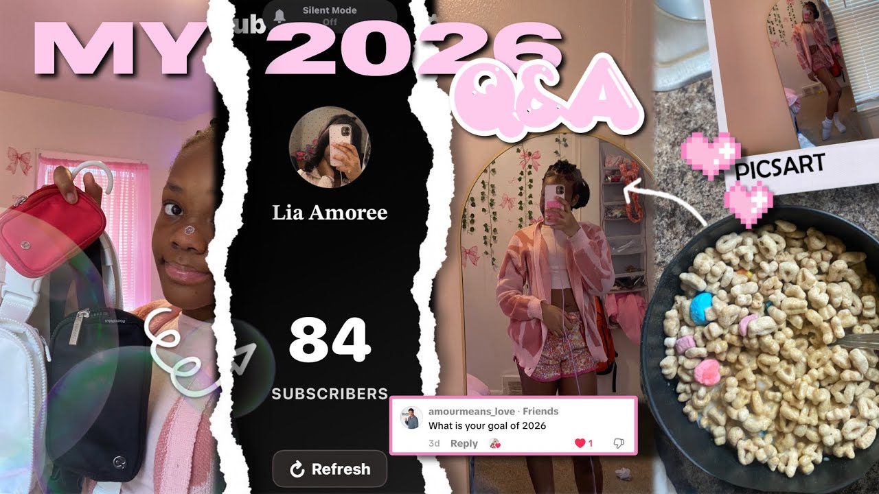My 2026 Q&A ~ answering your questions .
