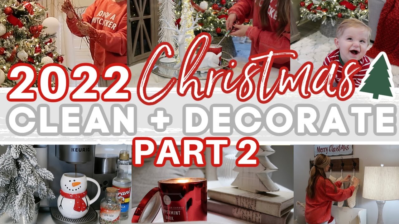 2022 CHRISTMAS CLEAN + DECORATE | COZY CHRISTMAS DECORATING | Lauren Yarbrough