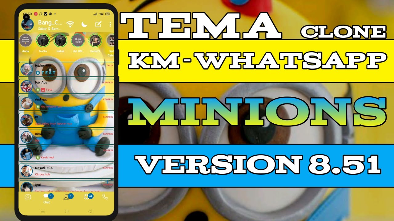 Tema Minions KM-WHATSAPP 8.51