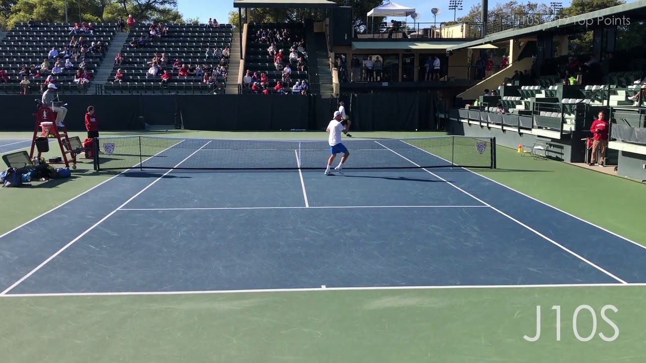 Top Singles Points - College Tennis 2019 (Part 1)