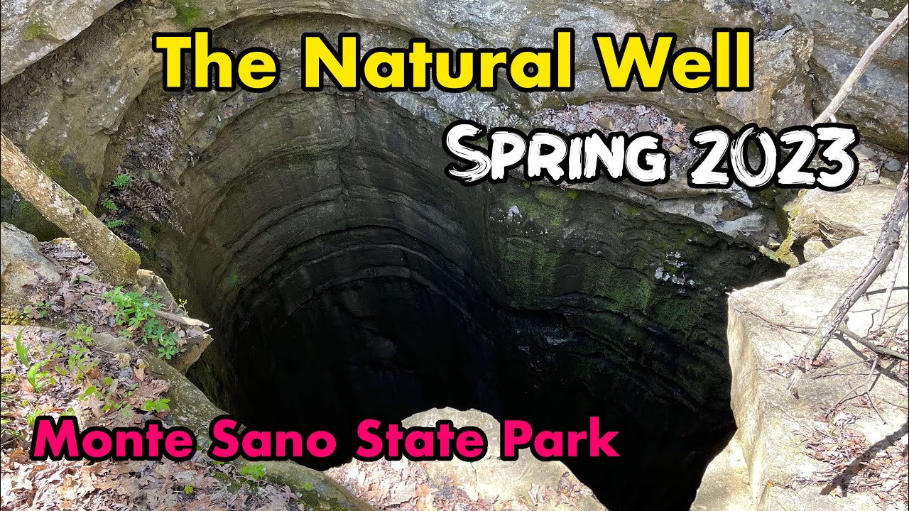 Visiting the Natural Well, Monte Sano State Park, Huntsville, Alabama