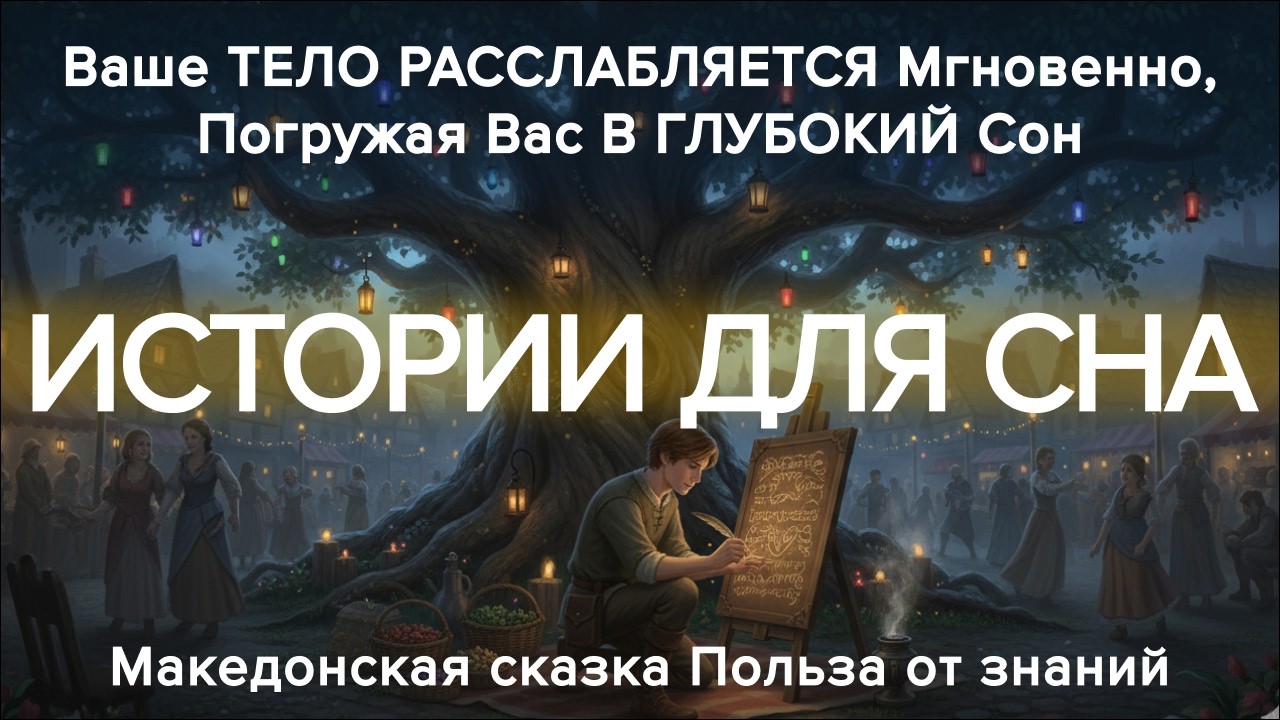 🌙Завораживающая сказка на ночь слушать ✨ Авторская версия македонской сказки 