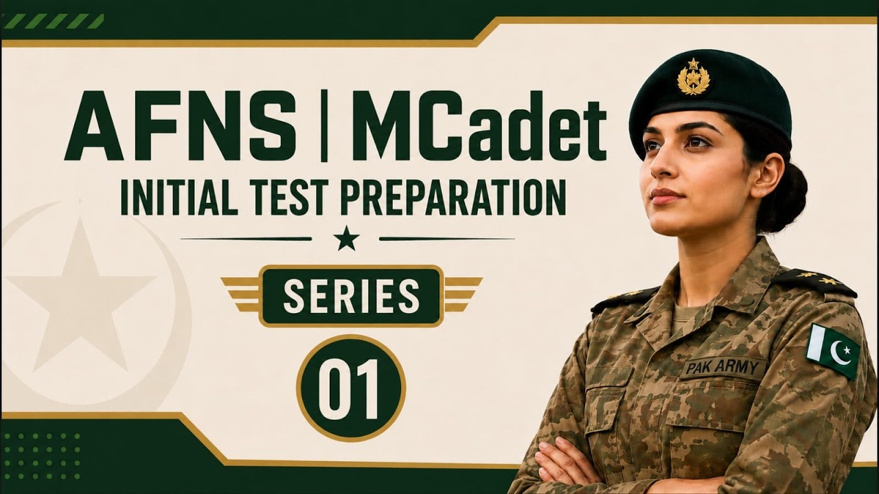 AFNS | Mcadet Initial Test Preparation |Verbal And Non Verbal Intelligence Test| part 1 |Academic