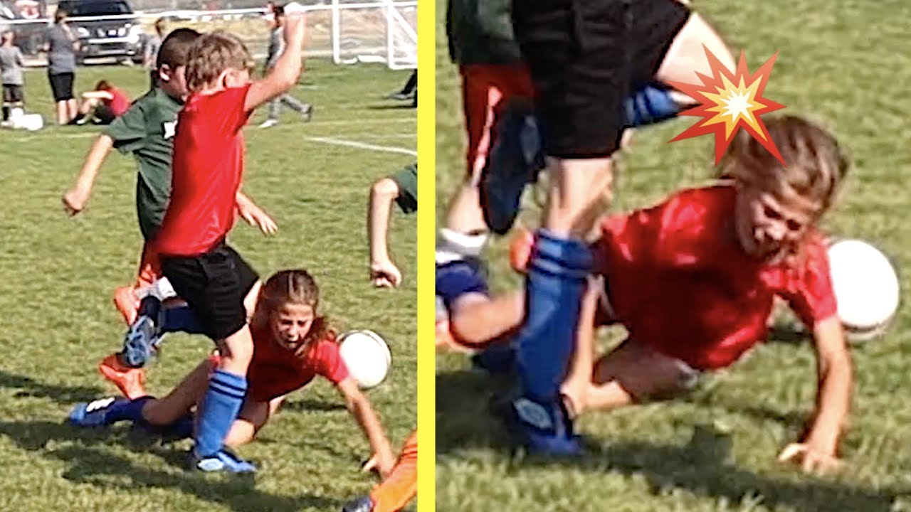 KNEE to the NECK at PLAYOFF SOCCER GAME! ⚽️