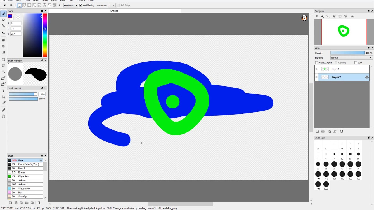 FireAlpaca Tutorial: Back to basics