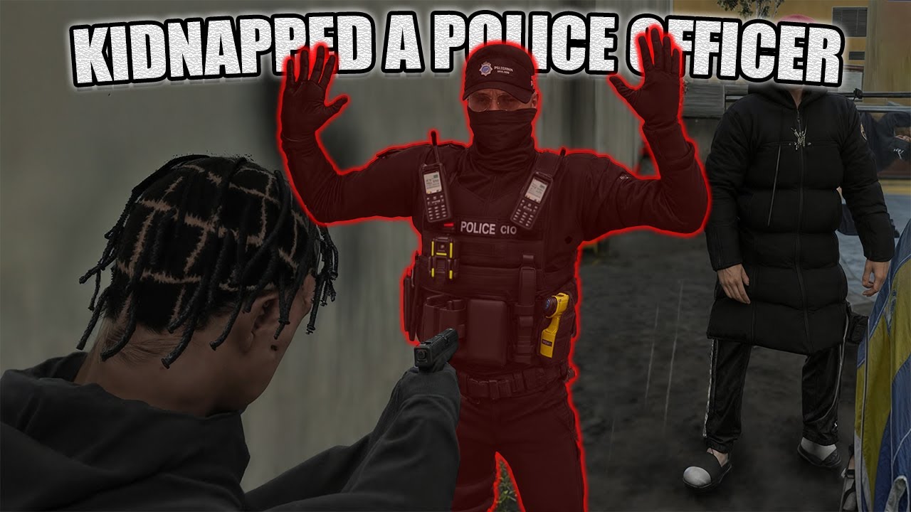 I KIDNAPPED a POLICE OFFICER in UK GTA RP