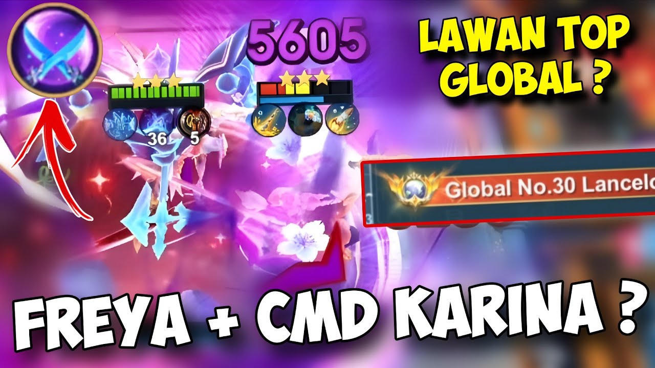 FREYA + COMMANDER KARINA OP?! Meta Baru Magic Chess Gogo 😱 Lawan TOP GLOBAL MAGIC CHESS Lancelot