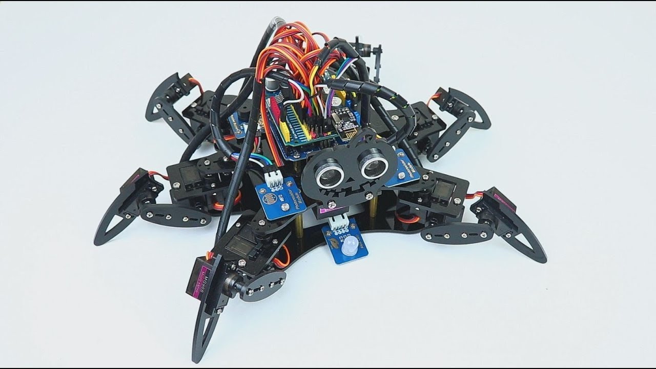 How to Make Spider Robot with Arduino