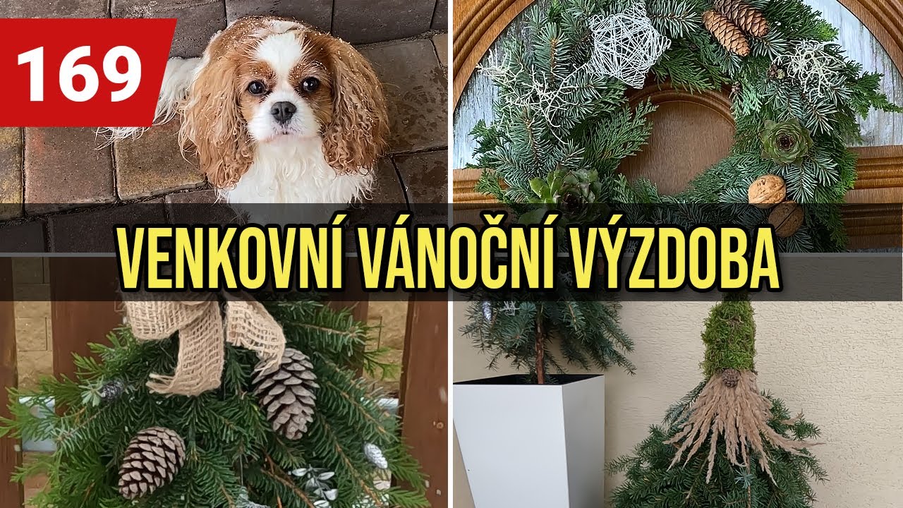 VENKOVNÍ VÁNOČNÍ VÝZDOBA | HVĚZDIČKA Z DRÁTKU - DIY | JAK UVÁZAT MAŠLI