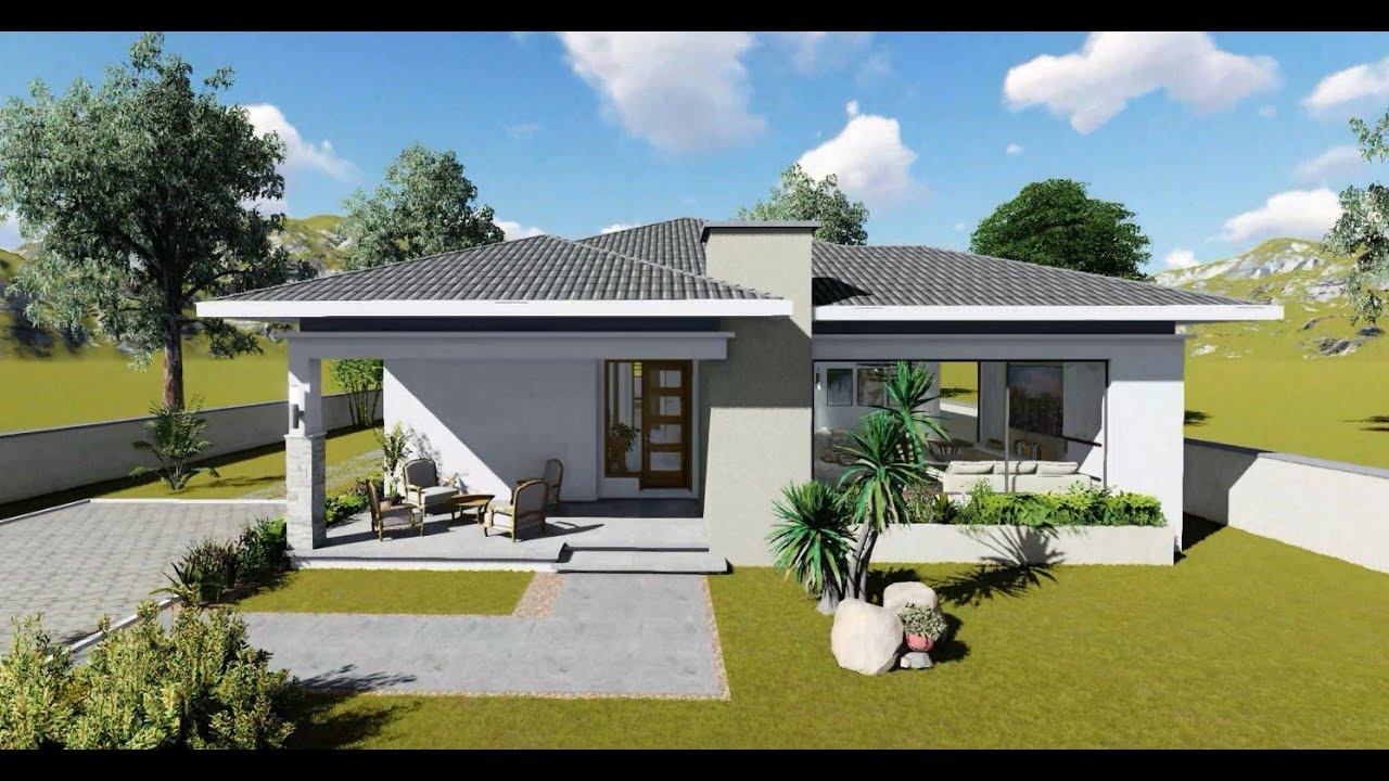 3 Bedroom Bungalow House Design with Luxury Bedroom (170 sqm 12 x 17m)