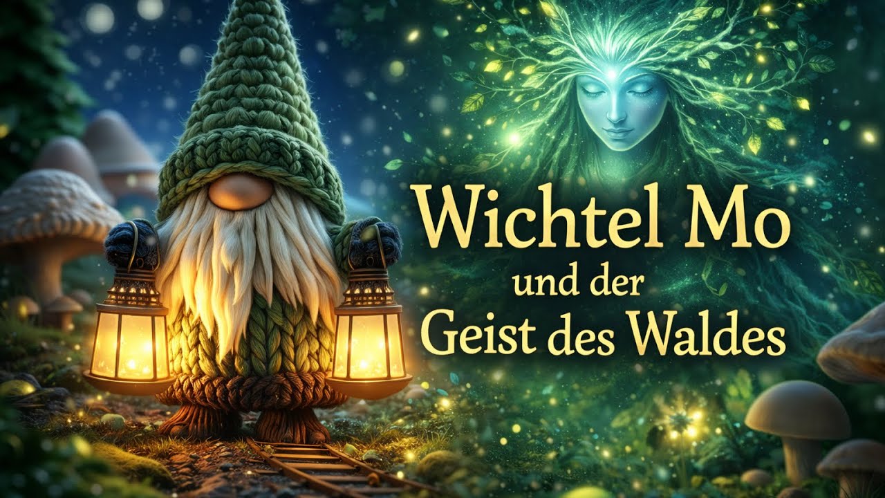 Wichtel Mo und der Hüter des Waldes 🌲 Schlaflied & Gute-Nacht-Geschichte