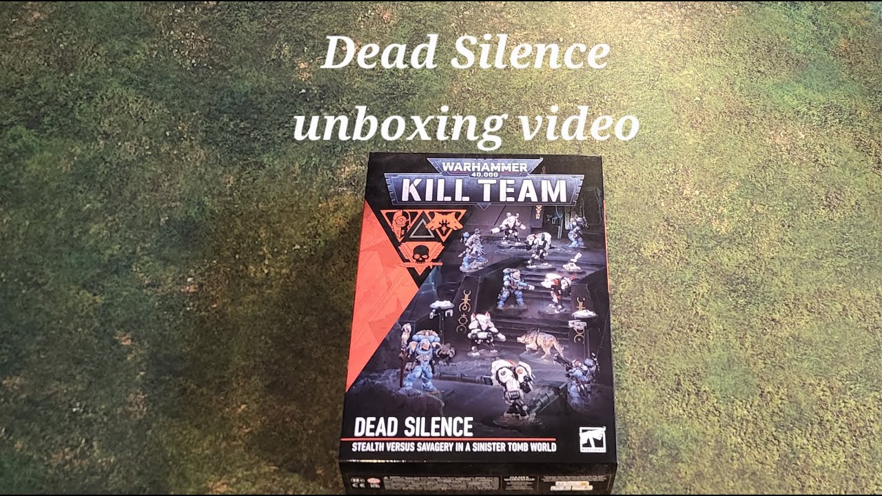 Видео распаковки Warhammer: Kill Team: Dead Silence