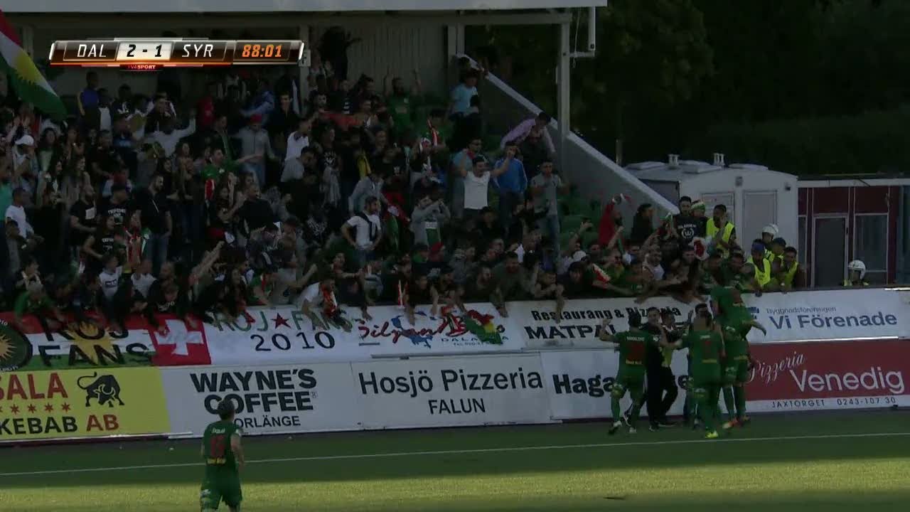 Sent drama i superettan - Dalkurd slog Syrianska - TV4 Sport