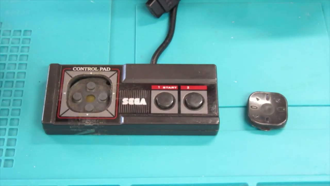 Sega Master System Controller D Pad Repair