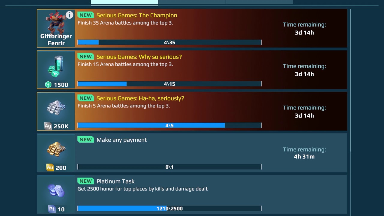 FREE War Robot GiftBringer Fenrir