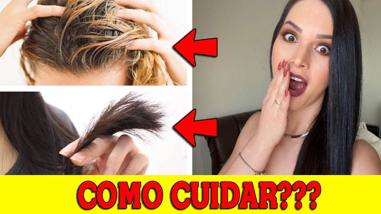 RAIZ OLEOSA E PONTAS SECAS? SAIBA COMO LAVAR, HIDRATAR E CUIDAR DOS FIOS! por Julia Doorman