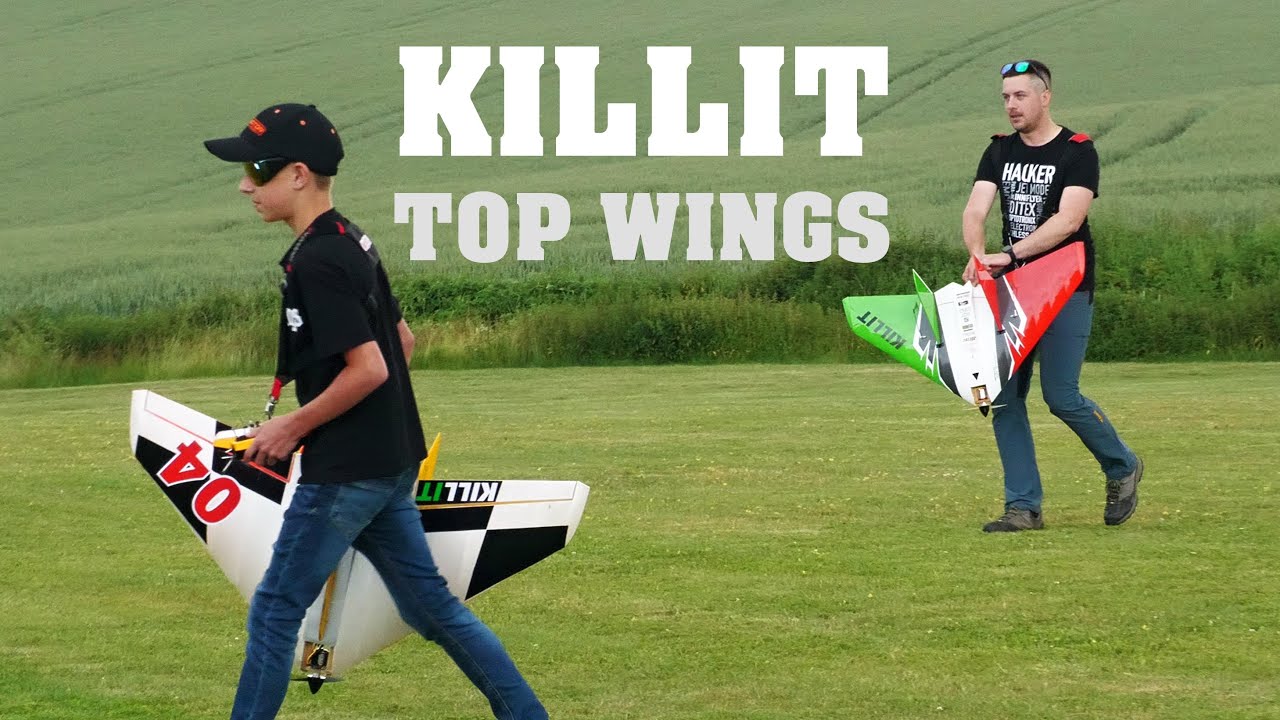 KILLIT TOP WINGS | super fast RC flying wing | 4K | Jirice 2023