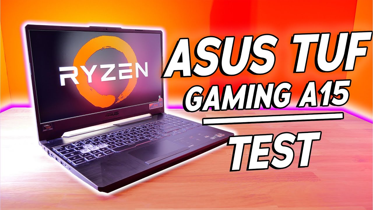 ASUS TUF A15 : CHAUFFE MARCEL ! [TEST PC PORTABLE GAMER ASUS RYZEN 7 4800H GTX 1660 TI]