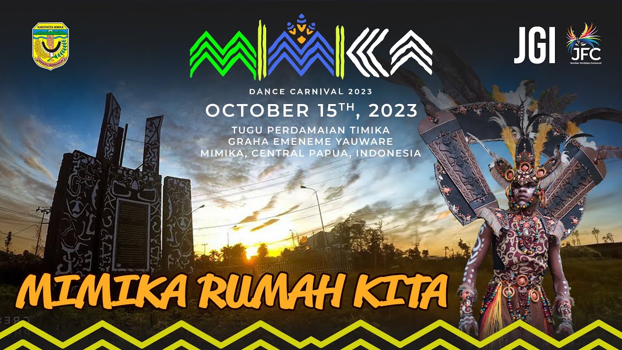 LIVE - MIMIKA DANCE CARNIVAL 2023 | HUT MIIMIKA KE 27 TH