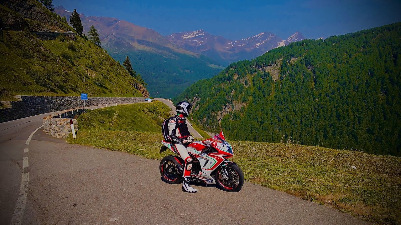 MV Agusta F3 675 RC tunnel sound Passo Timmelsjoch