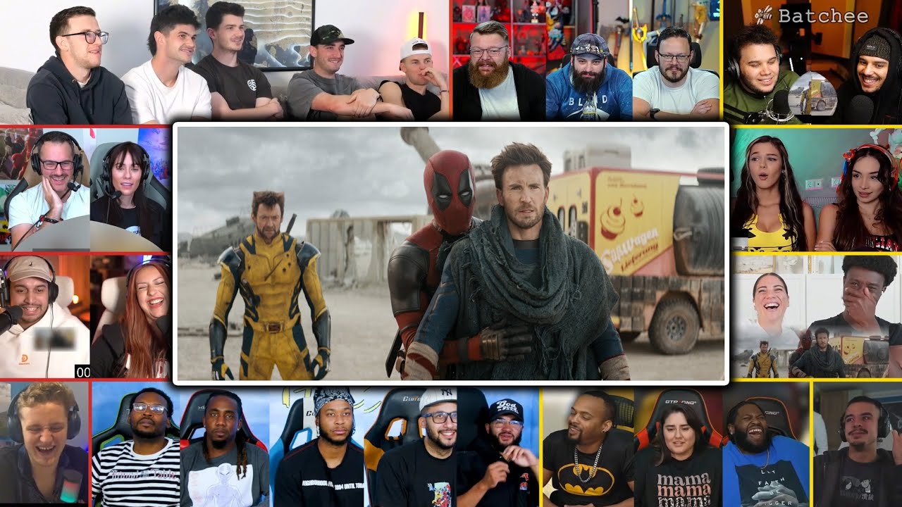 Flame On! | Deadpool & Wolverine Reaction Mashup