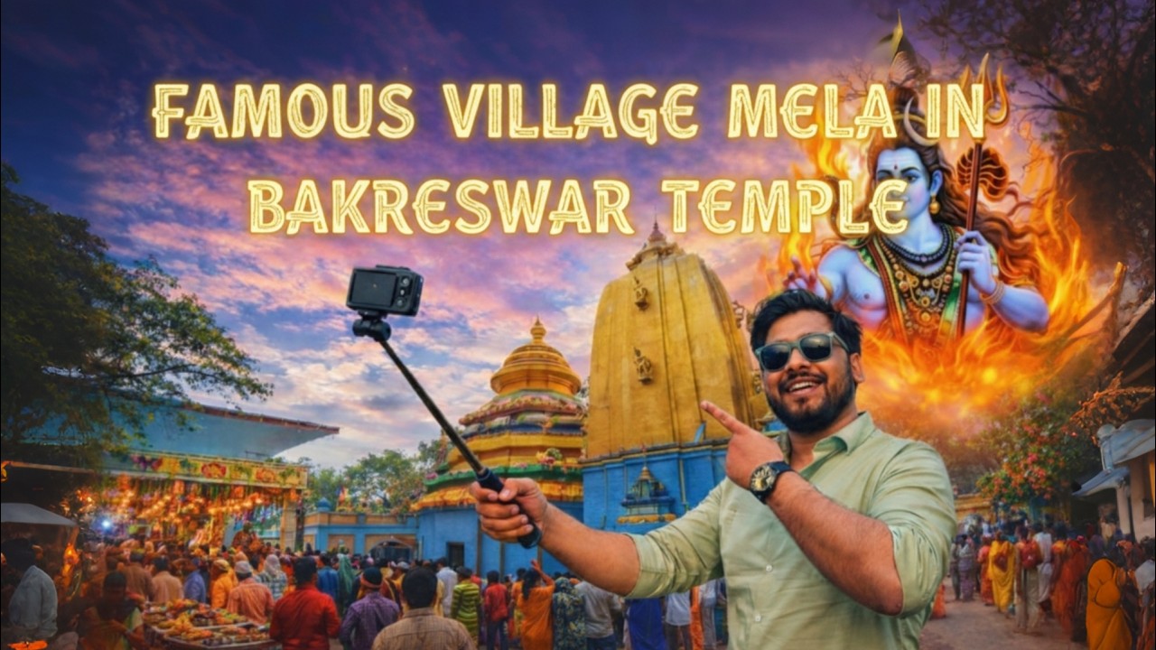 Bakreswar Temple Mela 2026 / vlog-0133 /@BAB-THE-BLOGGR
