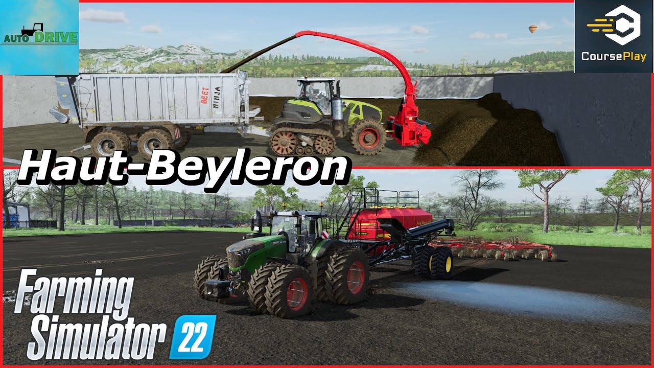Biogazownia + nowa łąka Farmina Simulator 22 Hout Bayleron #fs22