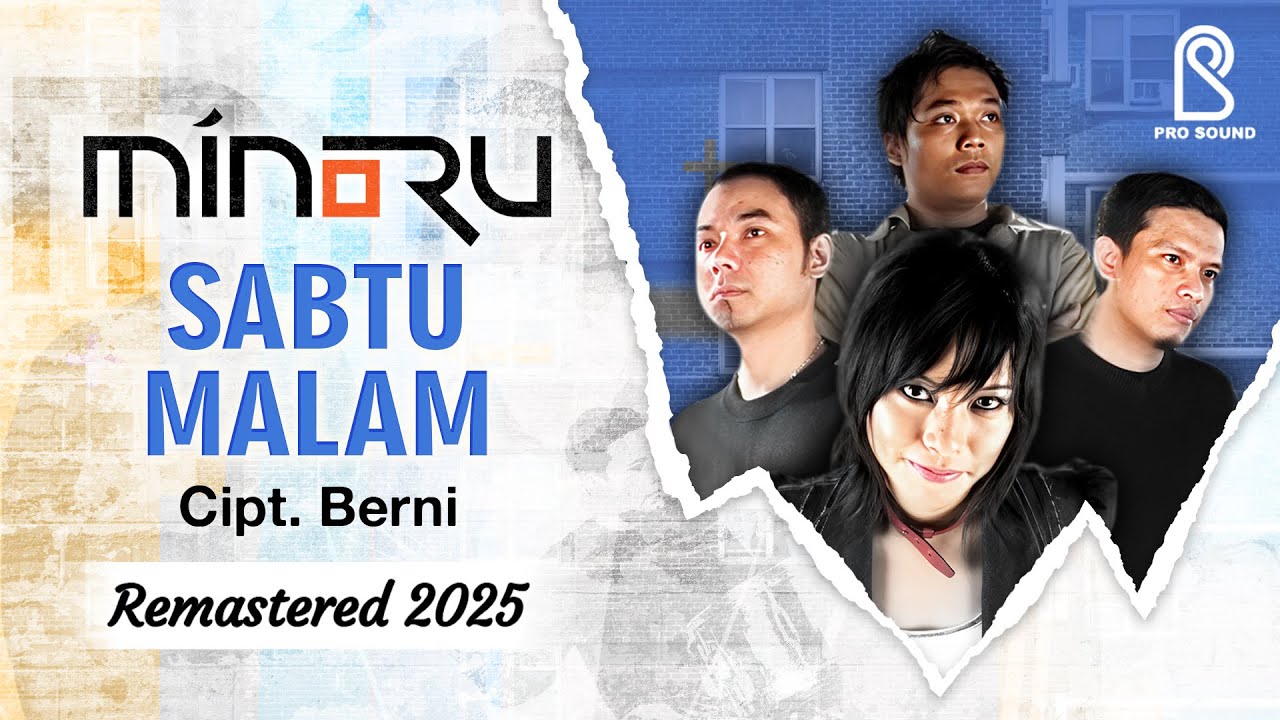 Minoru - Sabtu Malam | Offical Lyric Video | REMASTERED 2025