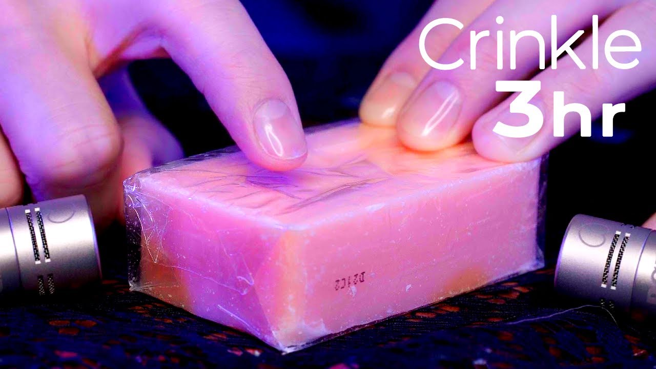 ASMR Best Slow & Gentle Crinkle Triggers Collection 3Hr 🌙 99.9% of You Will Sleep (No Talking)