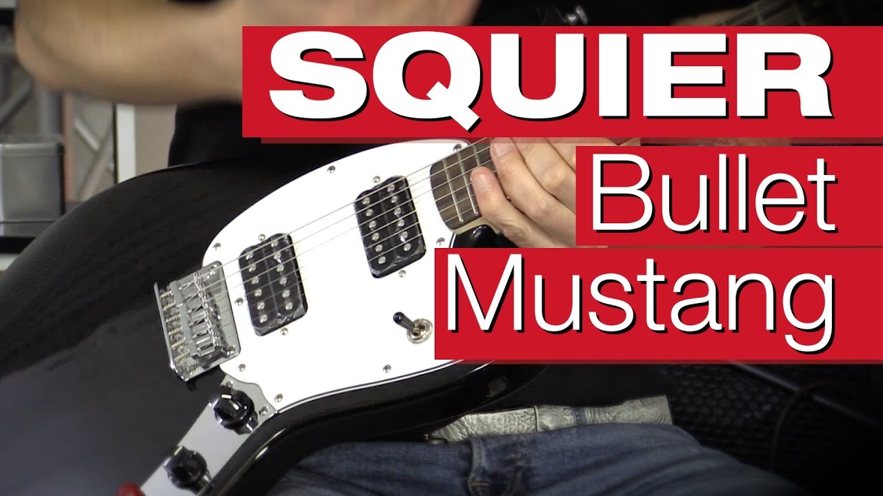 Squier by Fender Bullet Mustang (Einsteiger-Gitarre im Test)