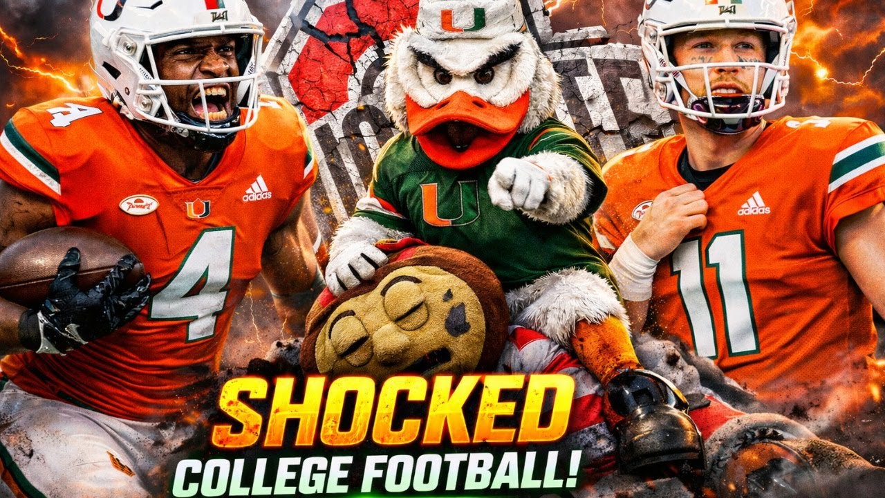The Hurricanes SHOCKED All Of College Football