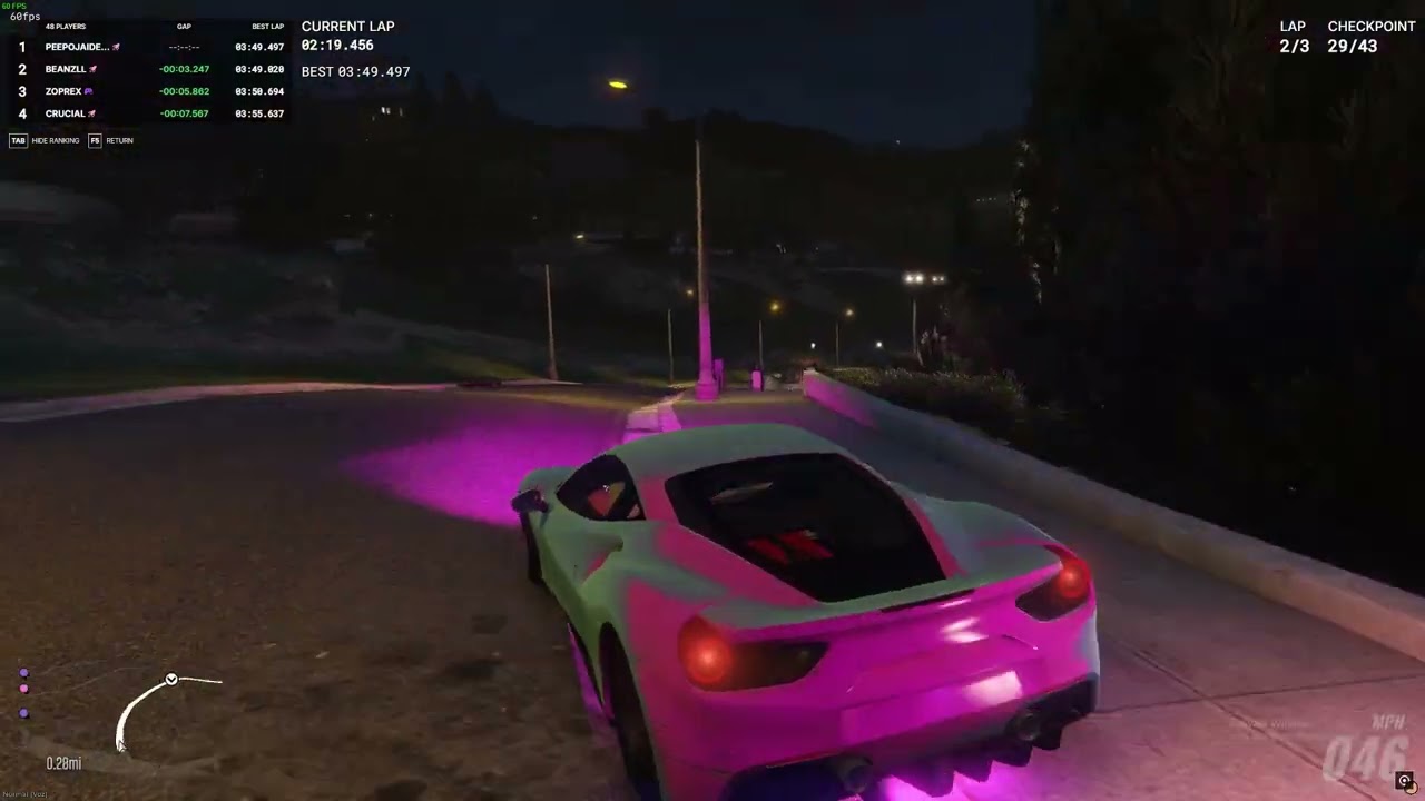 Winning after big crash in the 488misha on Directors Cut | Project Street FiveM