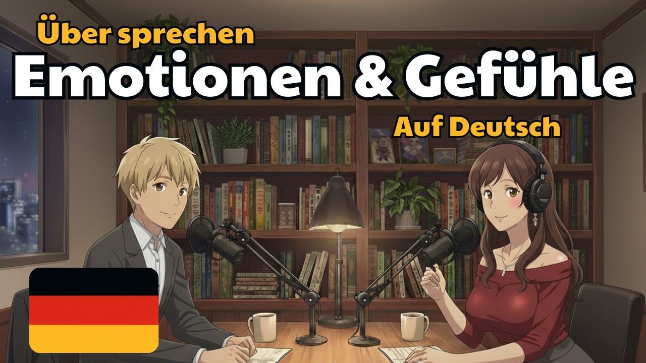Wie man Emotionen und Gefühle auf Deutsch beschreibt | Deutsches Gesprächstraining