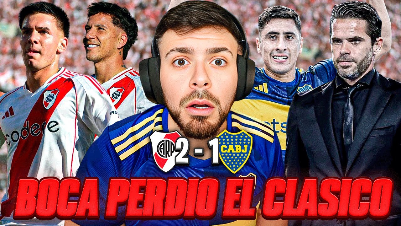 BOCA LOST THE SUPERCL&Aacute;SICO TO RIVER. 2-1. HOT MATCH ANALYSIS (2025) SHOULD GAGO LEAVE?