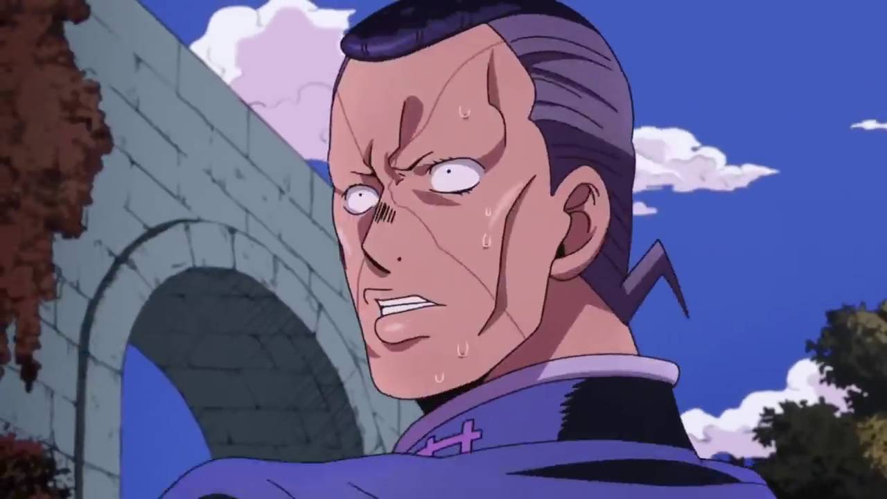 【HD】ジョジョ: Josuke vs. Keicho Nijimura!