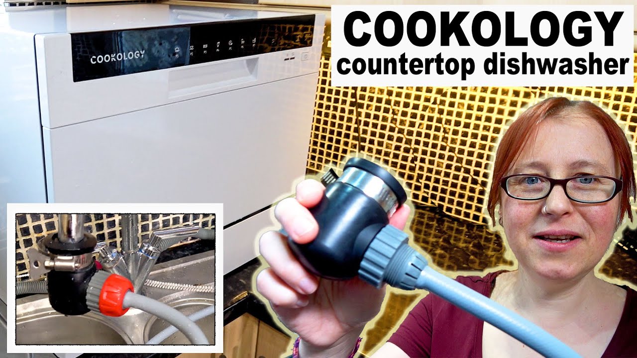 Распаковка и установка кухонной посудомоечной машины Cookology с кухонным краном и первые впечатл...