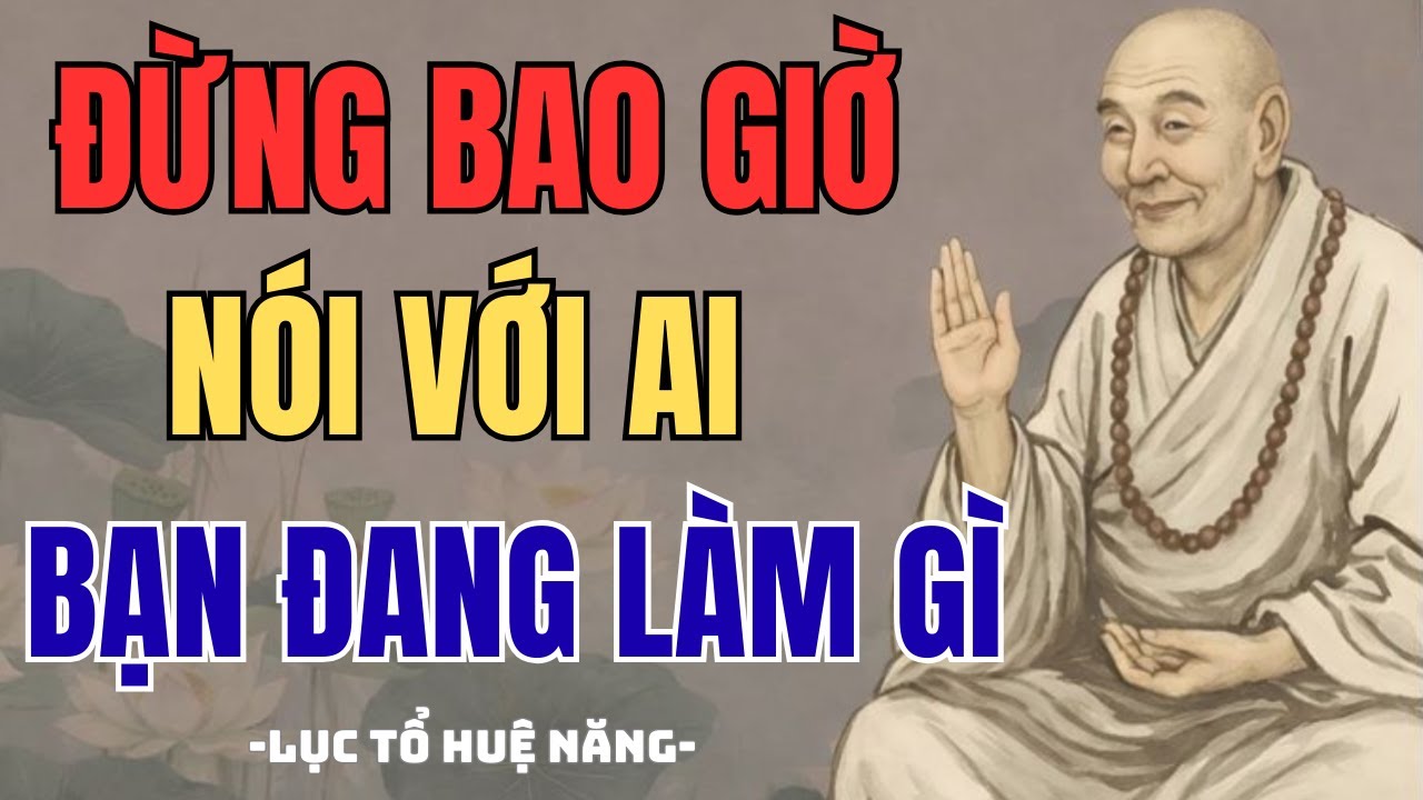 Đừng Nói Với Người Khác Bạn Đang Làm Gì – Giữ Tâm Yên, Phúc Tự Tụ | Phật Khai Tâm