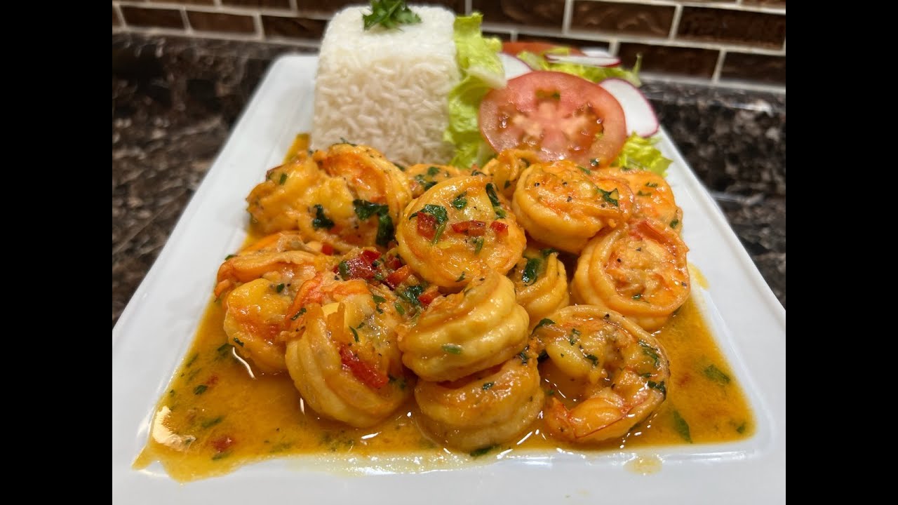 Shrimp 🍤 in coconut 🥥🇭🇳@antojitosktrachosymas