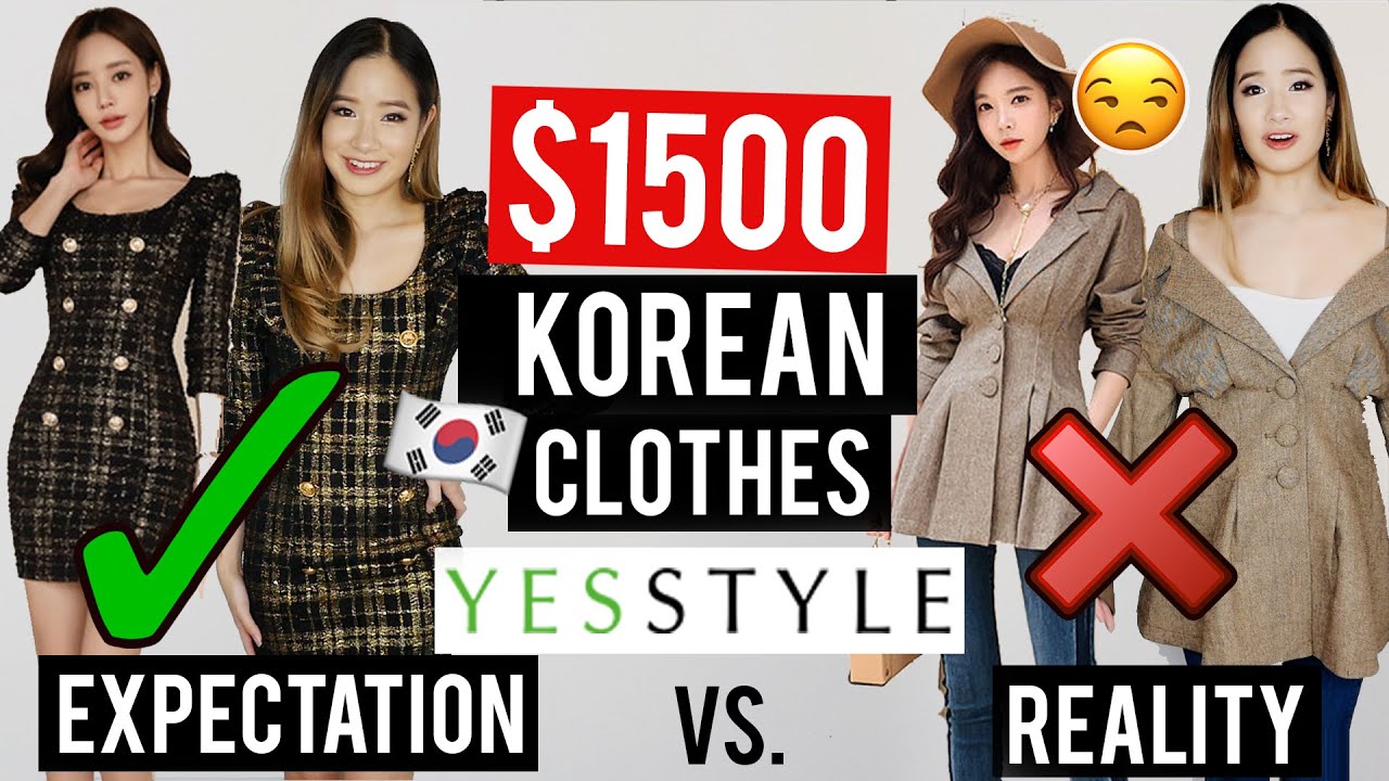 ⭐️ GIVEAWAY ⭐️TRYING $1500 OF KOREAN CLOTHES 🇰🇷from YESSTYLE