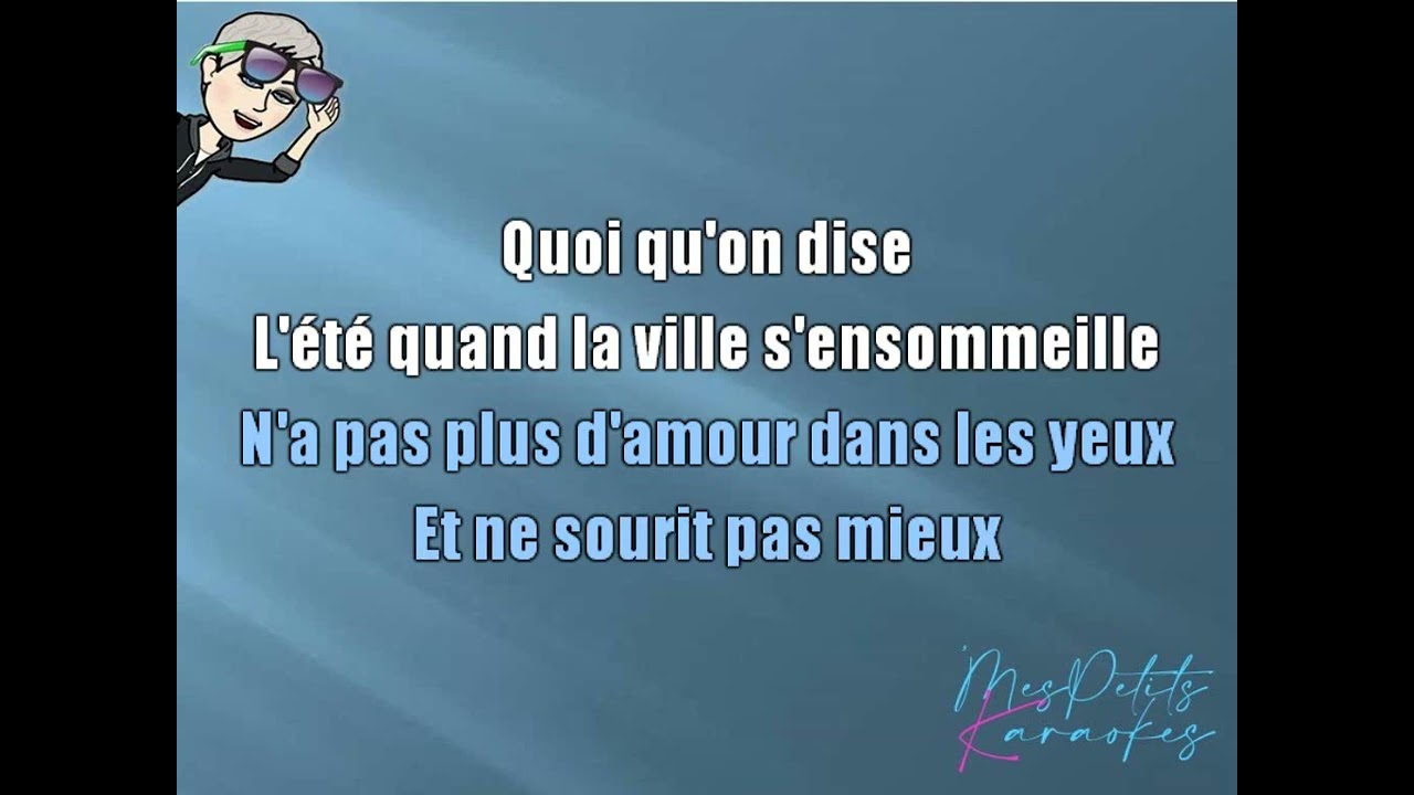 JEAN FERRAT - MA MOME (@mespetitskaraokes)