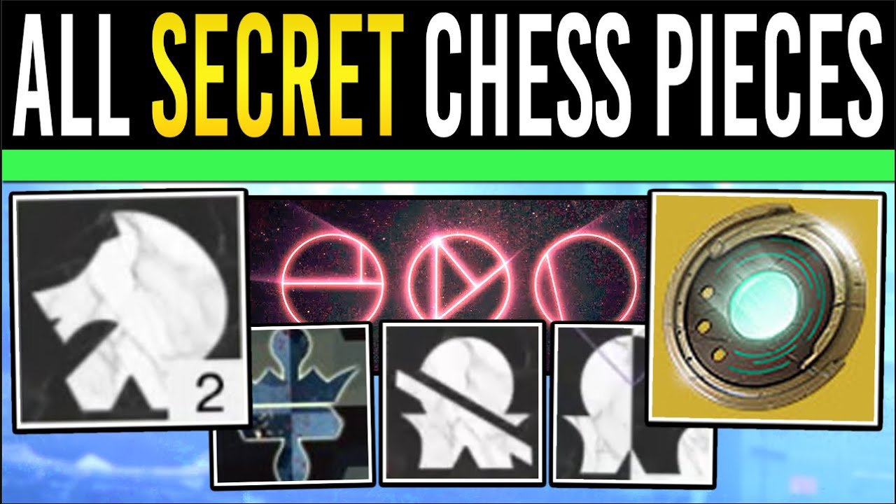 Destiny 2: How to Find ALL 60 CHESS PIECES Locations - New Chess PUZZLE Collectibles (Heresy Secret)