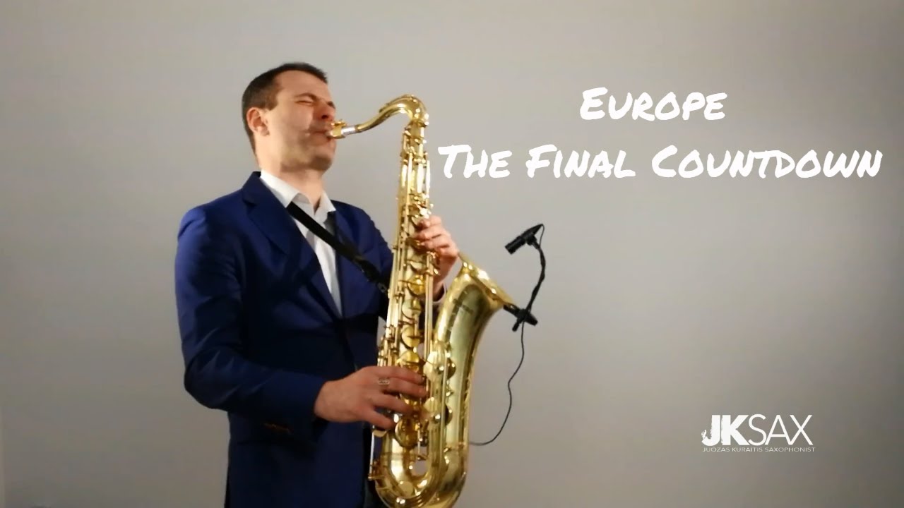 Europe - The Final Countdown - Saxophone Cover by JK Sax (Juozas Kuraitis)