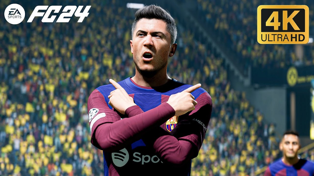 EA FC 24 - Barcelona vs Shakhtar | UCL Gameplay | PS5 [4K]