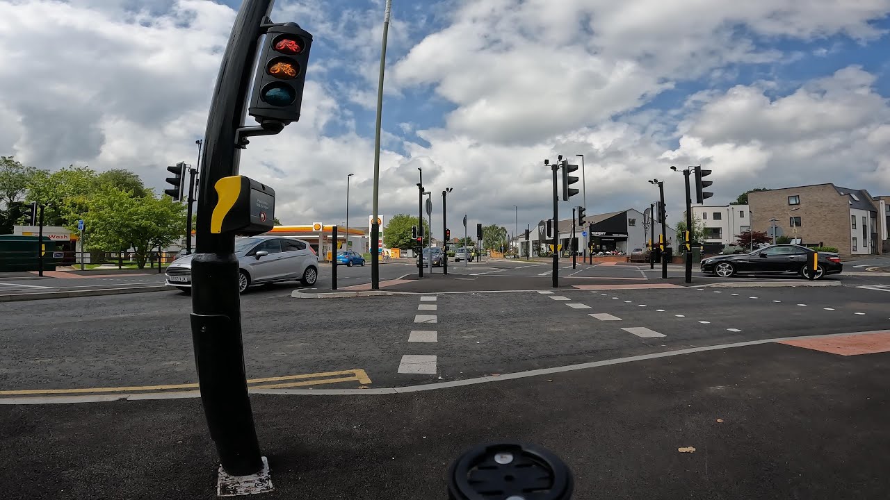 A40 / Gloucester Road to Benhall Roundabout - WCTIS Cheltenham Cycle Path - June 2022