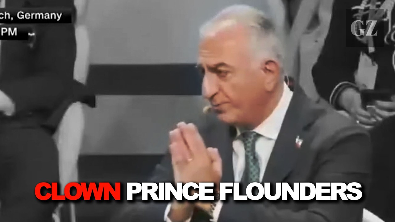 'Crown Prince' Reza Pahlavi humiliated in Munich